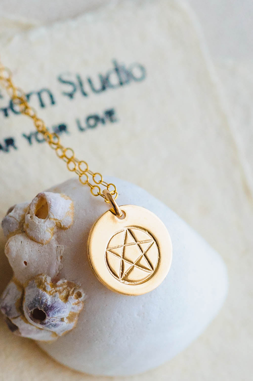 Spiritual Charm Necklace | 14k Gold Filled | LoveGem Studio image 4