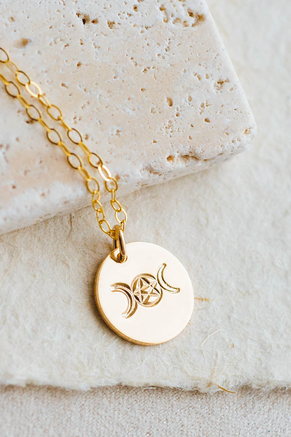 Spiritual Charm Necklace | 14k Gold Filled | LoveGem Studio image 2