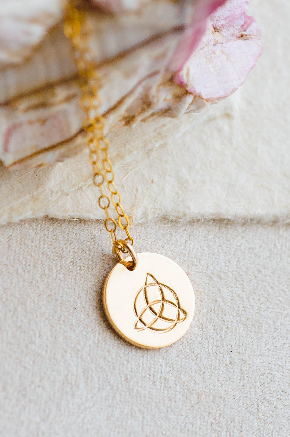 Spiritual Charm Necklace | 14k Gold Filled | LoveGem Studio image 3