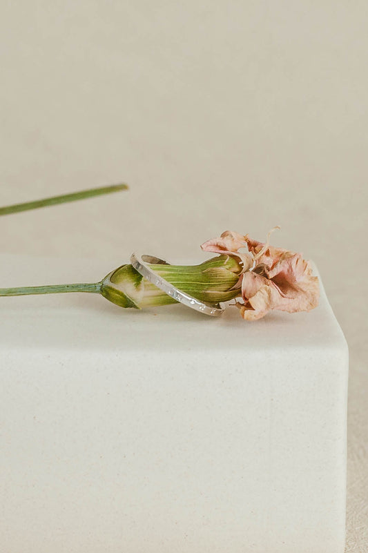 Nova | Shooting-Star Sterling Silver Ring Band | LoveGem Studio image 1