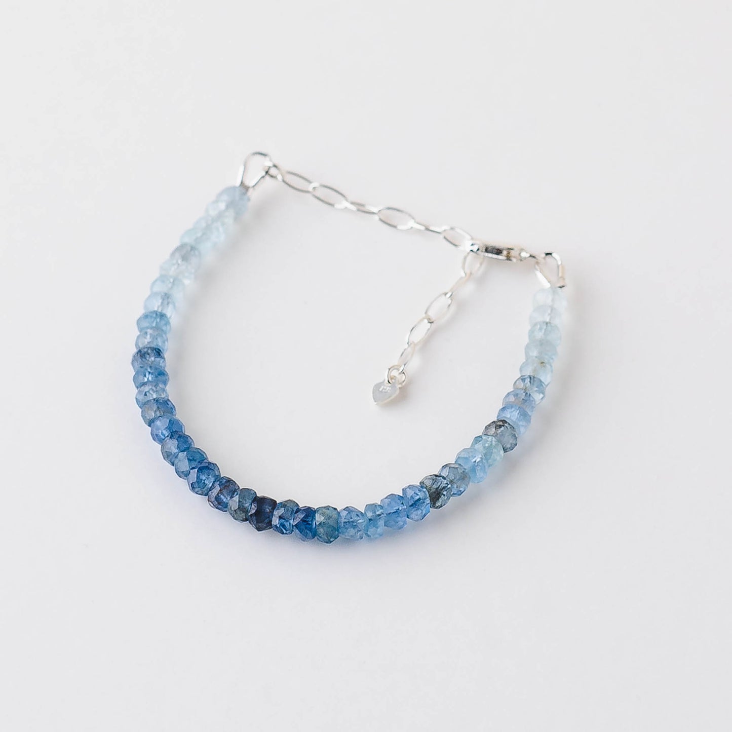 Ombré Aquamarine Bracelet – Blue Ocean-Inspired Jewelry by LoveGem Studio