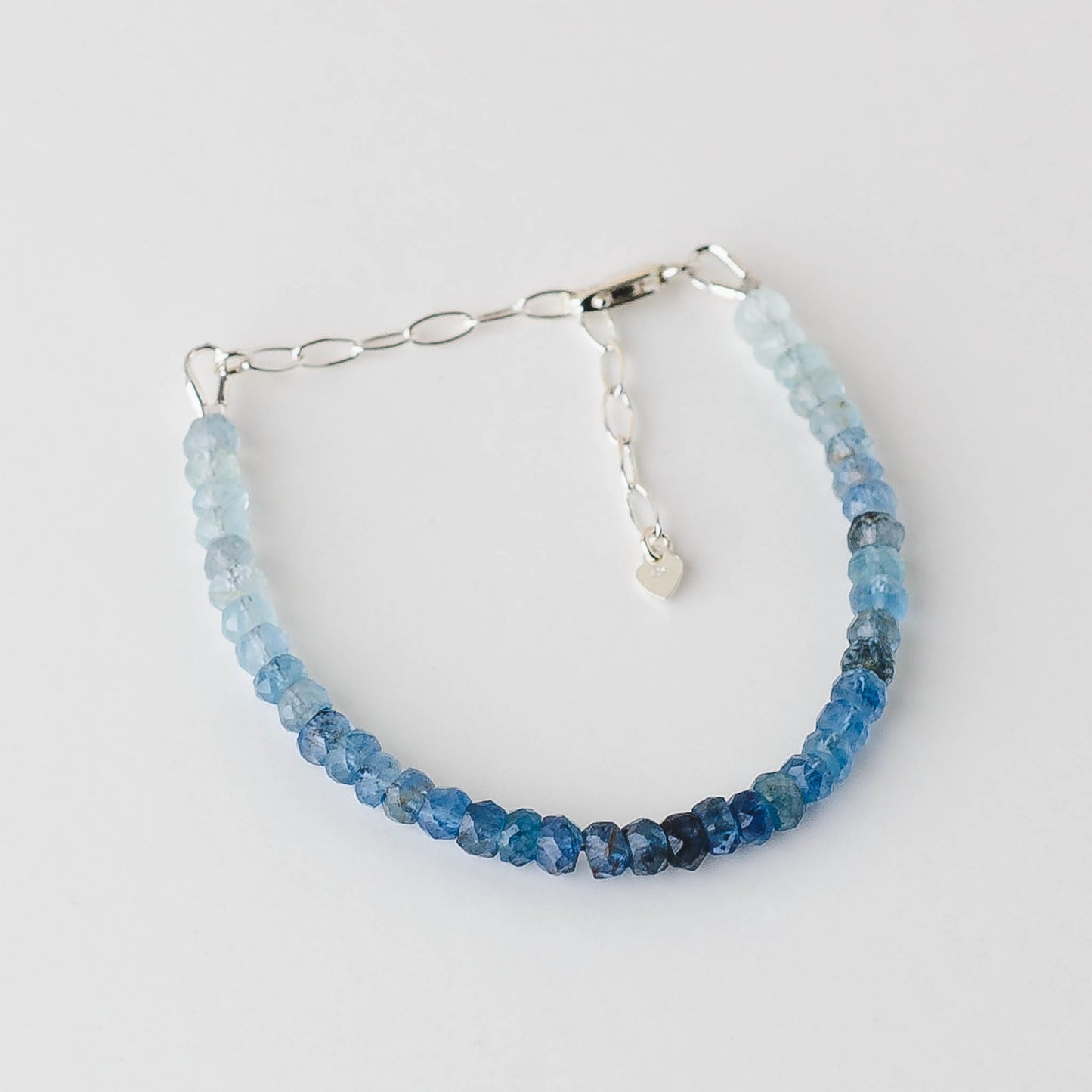 Ombré Aquamarine Bracelet – Blue Ocean-Inspired Jewelry by LoveGem Studio