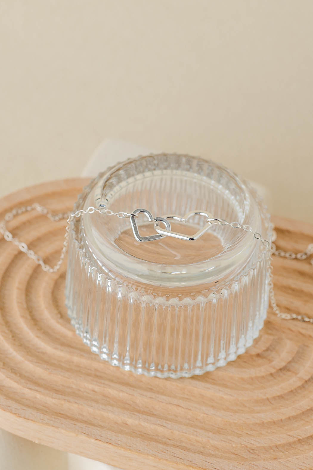 Infinity Hearts Sterling Silver Necklace – Intertwined Love Pendant by LoveGem Studio