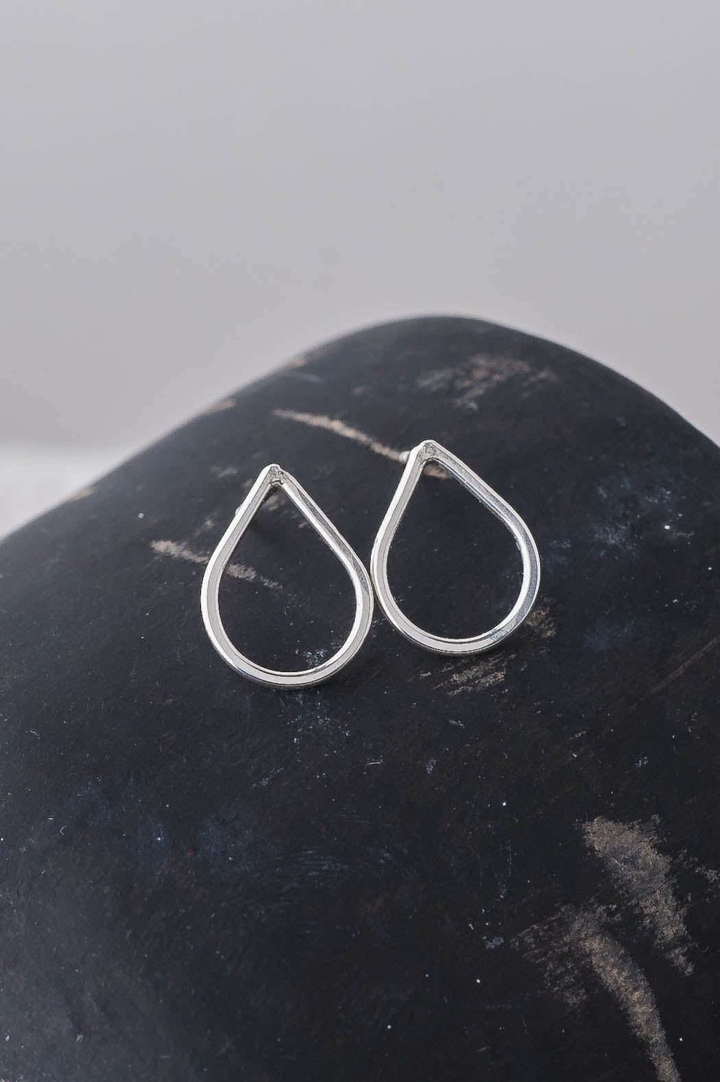Nia | Teardrop Stud Earrings | LoveGem Studio image 0