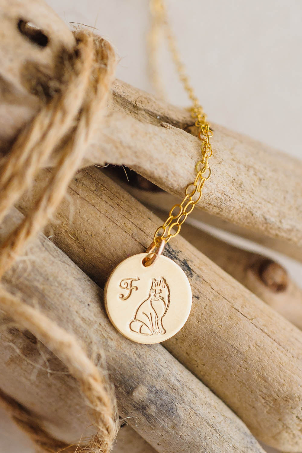 Fox Charm Necklace | 14k Gold Filled | LoveGem Studio image 4