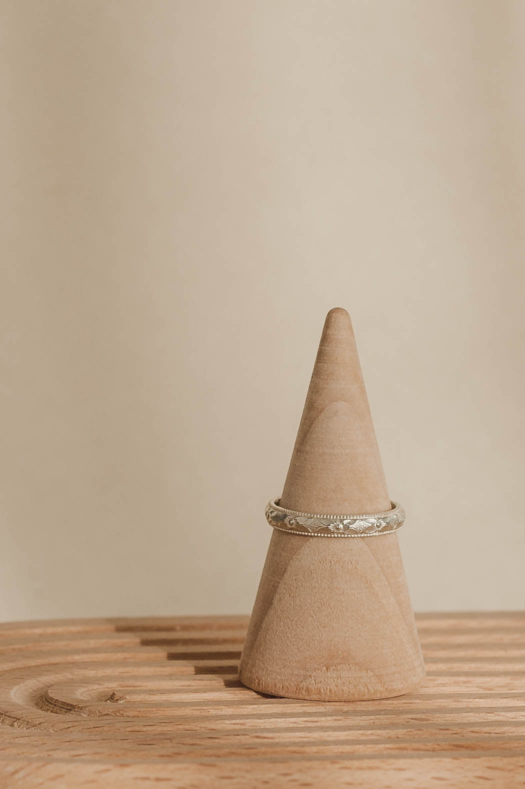 Sophie | Pattern Sterling Silver Ring Band | LoveGem Studio image 1