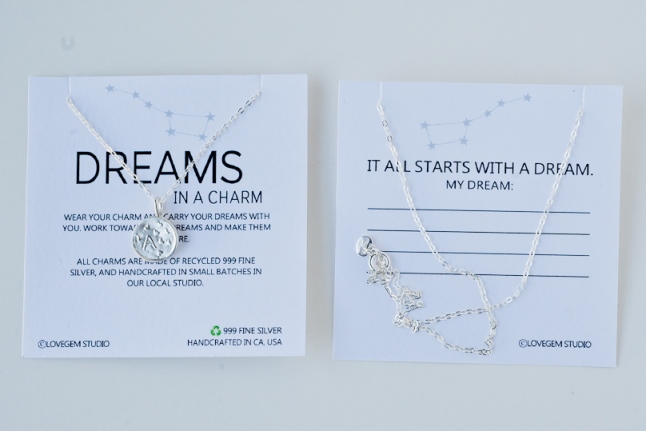 Dreams In A Charm - handmade jewelry by LoveGem Studio