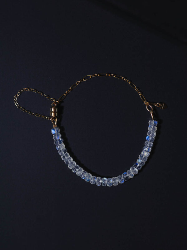 Rainbow Moonstone Bracelet | 14K Gold-Filled | LoveGem Studio