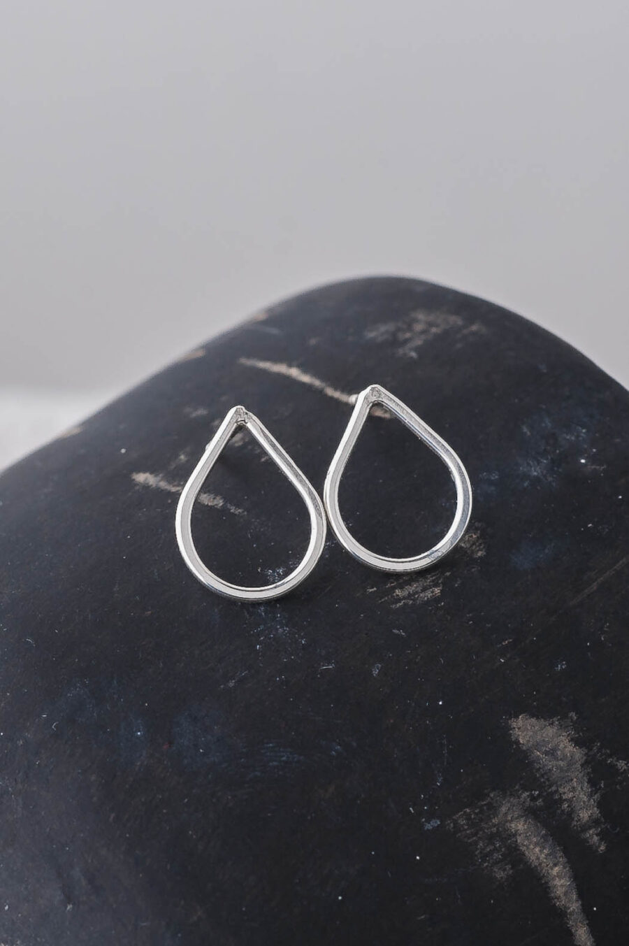 Nia | Teardrop Stud Earrings | LoveGem Studio