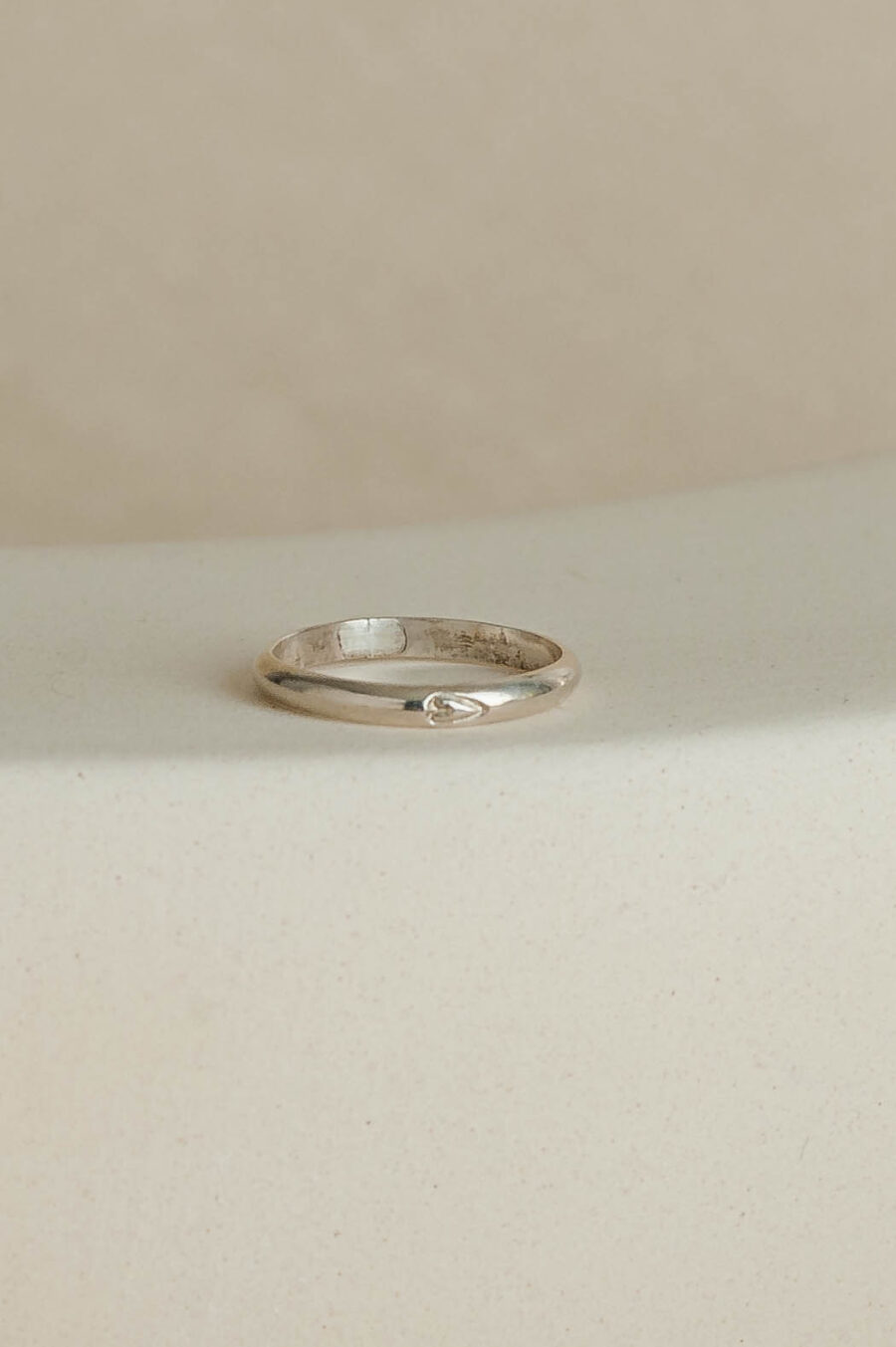 Grace | Heart Sterling Silver Promise Ring | LoveGem Studio