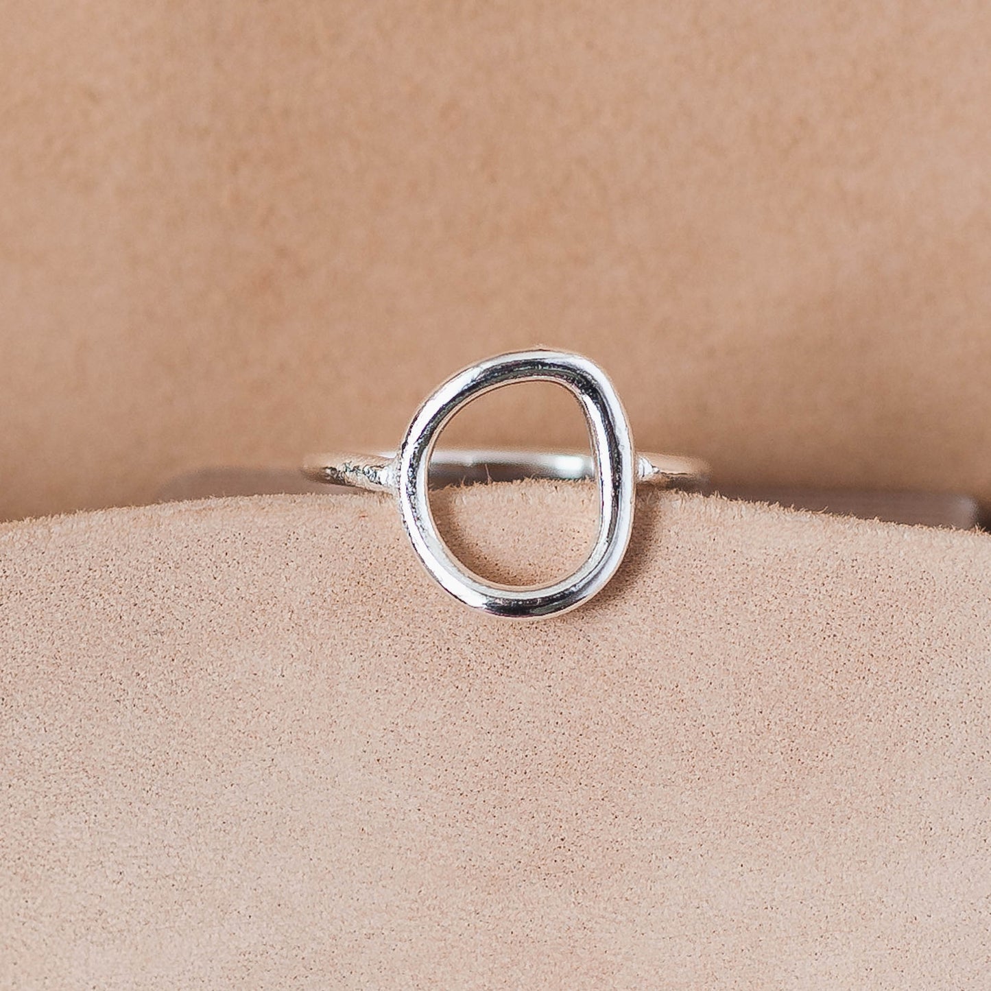 The Molten Flow Sculptural Ring – Hand-Fused Argentium
